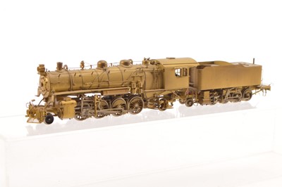Lot 224 - Samhongsa Korea for Westside Model Company unpainted brass HO Gauge Class Southern black Class MS-2 Duplex 2-8-2+2-8-0