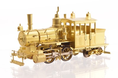 Lot 228 - Ajin Korea  for MTS Imports unpainted Brass HO Gauge Fourney 0-4-4 tank Locomotive