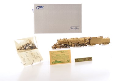 Lot 283 - CB Royale by Custom Brass NJ GOM Scale model Japan unpainted brass Pennsylvania Class HH-1 2-8-8-2 Steam Locomotive and Tender