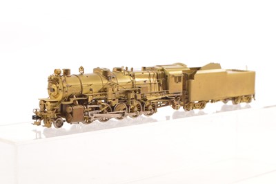 Lot 288 - Samhongsa Korea for Key Imports boxed Pacific RailRoad L1S Decapod 2-10 -0 Steam Locomotive and Tender
