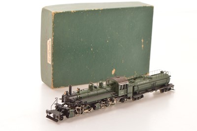 Lot 291 - Tenshodo Japan John Underhill Import for Northwest Short Line boxec HO Gauge Kosmos Timber Co green No 11 2-6-6-2 Mallett Locomotive and Tender