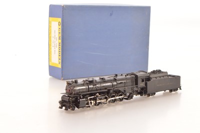 Lot 293 - Samhongsa Korea for Gem Models boxed Philadelphia HO Gauge sh-109 Pennsylvania black Class N1S 2-10-2 Locomotive and Tender No 7646
