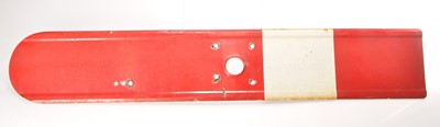 Lot 307 - New Zealand Railways Enamel Signal Arm
