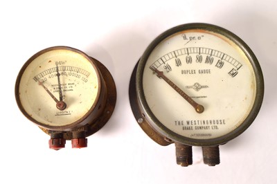 Lot 318 - Two Westinghouse Pressure Gauges