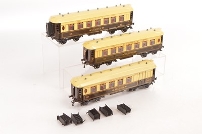 Lot 357 - Hornby 0 Gauge No.2/3 Special Pullman Coaches (3)