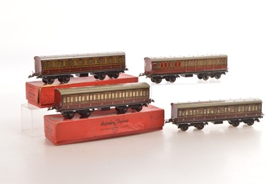 Lot 364 - Hornby 0 Gauge group of No.2 LMS Passenger coaches (4)