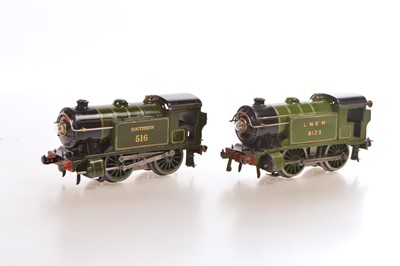 Lot 374 - Hornby 0 Gauge pair of electric E120 Special Tank Locomotives (2)