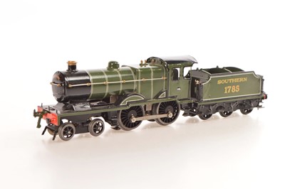 Lot 378 - Hornby 0 Gauge 4-4-0 Loco & tender SR green class 'L1'