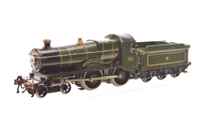 Lot 408 - Hornby 0 Gauge E220 Special GWR 4-4-0 "County Of Bedford" 20V 3 rail electric locomotive & tender