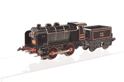 Lot 429 - French Hornby 0 Gauge 1S 0-4-0 Locomotive & Tender