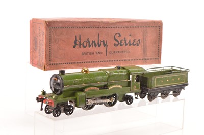 Lot 433 - Hornby 0 Gauge No.3c Clockwork 4-4-2 Locomotive & Tender LNER "Flying Scotsman"