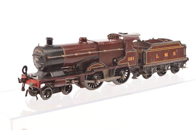 Lot 434 - Hornby 0 Gauge No.2 Special Loco & Tender LMS maroon 'Compound'
