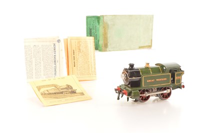 Lot 435 - Hornby 0 Gauge E16 0-4-0 GWR Tank Locomotive 3-Rail Electric