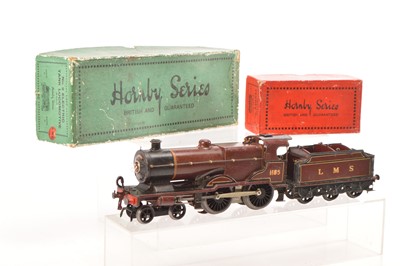 Lot 440 - Hornby 0 Gauge No.2 Special Loco & Tender LMS maroon 'Compound' 3 Rail Electric