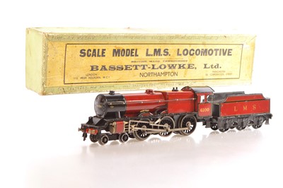 Lot 484 - Bassett Lowke 0 Gauge 4-6-0 Loco & Tender LMS maroon Royal Scot class 'Royal Scot'