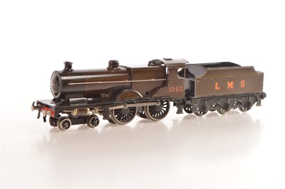 Lot 485 - Bassett Lowke 0 Gauge 4-4-0 Loco & Tender LMS brown 'Compound'