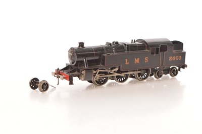 Lot 489 - Bassett Lowke 0 Gauge 2-6-4 Stanier Tank Loco LMS Black