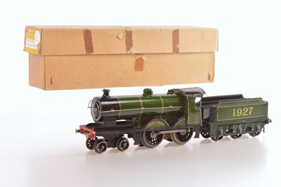 Lot 492 - Bassett Lowke 0 Gauge 4-4-0 Loco & Tender green 'Duke of York'