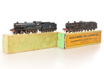 Lot 501 - Bassett Lowke 0 Gauge BR 4-4-0 Clockwork Locomotives (2)