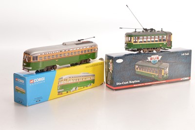 Lot 511 - 0 Gauge Commerical Motorised Trolleys (2)