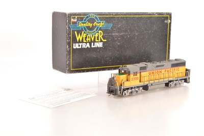 Lot 515 - Weaver 0 Gauge Union Pacific GP38-2 Diesel Locomotive yellow