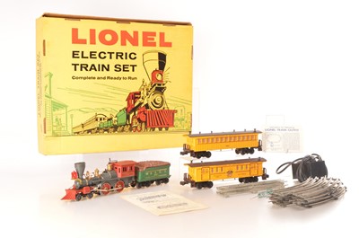 Lot 521 - Lionel 0 Gauge Western General Passenger Train Set 1612