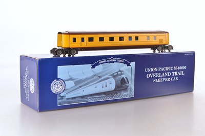 Lot 531 - Lionel 0 Gauge Century Club II M-1000 Overland Trail Sleeper Car 6-51249