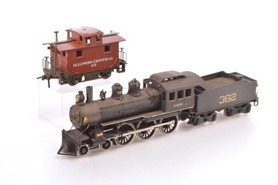 Lot 539 - Rivarossi 0 Gauge Casey Jones Rogers 10 wheeler & Caboose (2)