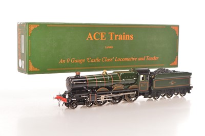 Lot 542 - Ace 0 Gauge Modern issue E7 4-6-0 Loco & Tender BR lined green Castle Class 'Caerphilly Castle'