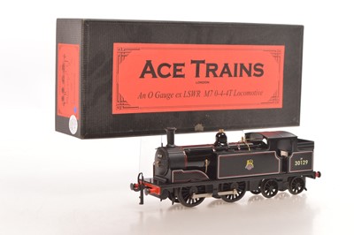 Lot 543 - Ace 0 Gauge Modern Issue E/24 0-4-4 BR Lined black Tank Loco class M7