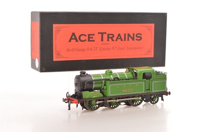 Lot 546 - Ace 0 Gauge Modern Issue E/11 0-6-2 Tank Loco LNER lined green class N2