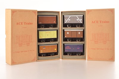Lot 549 - Ace 0 Gauge Modern Issue Wagon sets No.1 & 2 (2)