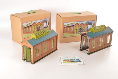 Lot 558 - Darstaed 0 Gauge Modern issue ES1/ES1E Engine Sheds (2)