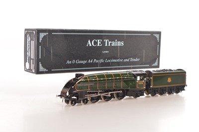 Lot 565 - Ace 0 Gauge Modern issue E4 4-6-2 Loco & Tender Br Lined Green A4 Class 'Dwight D Eisenhower'