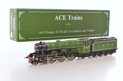 Lot 566 - Ace 0 Gauge Modern issue E6 4-6-2 Loco & Tender LNER lined Green A3 class 'Papyrus'