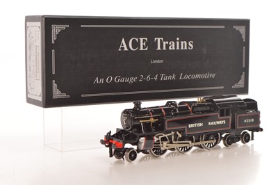 Lot 567 - Ace 0 Gauge Modern issue E/8 2-6-4 Stanier Tank Loco 'British Railways' lined gloss black