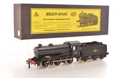 Lot 571 - Corgi / Bassett Lowke 0 Gauge BB99031/B Modern issue 0-6-0 Loco & Tender BR Satin black class J39