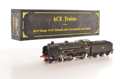 Lot 597 - Ace trains 0 Gauge modern issue E/10 SR BR Green Schools Class locomotive "Dulwich" 4-4-0