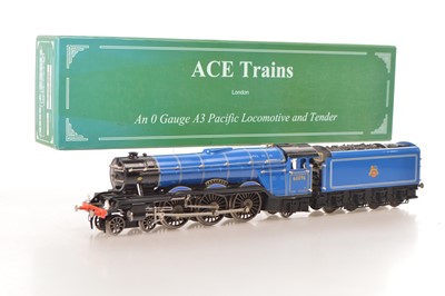 Lot 600 - Ace trains 0 Gauge modern issue E/6 BR A3 Class Locomotive "Papyrus" 4-6-2