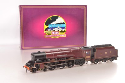 Lot 634 - MTH 0 Gauge LMS Red Duchess Class 4-6-2 Duchess Of Sutherland Locomotive & Tender 20-3368-1 