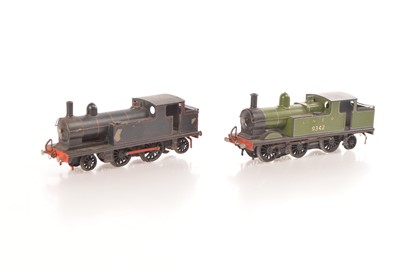 Lot 639 - LMS (LMC) 0 Gauge Pair of 3-rail electric Tank Locomotives (2)