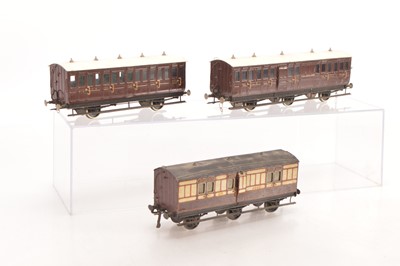 Lot 657 - O Gauge Scratch / Kit built Semi Finescale Coaches (3)