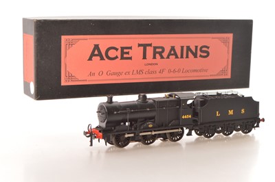 Lot 673 - Ace 0 Gauge Modern issue 0-6-0 Loco & Tender LMS satin black class 4F