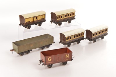 Lot 679 - Marklin /Carette Gauge 1 Passenger and Goods Rolling stock (60