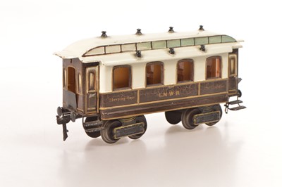 Lot 680 - Marklin Gauge 1 LNWR Sleeping car circa 1903