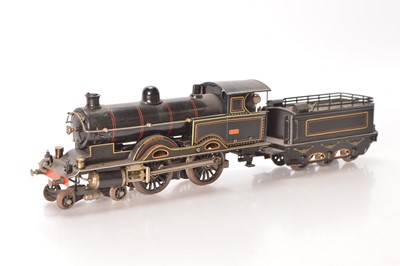 Lot 691 - Marklin Gauge 1 4-4-0 Loco & Tender LNWR lined Black 'George the Fifth'