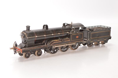 Lot 692 - Marklin Gauge 1 4-6-0 Loco & Tender LNWR lined black 'Experiment'