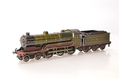 Lot 695 - Bing Gauge 1 4-6-0 Loco & Tender Great Central lined green 'Sir Sam Fay'