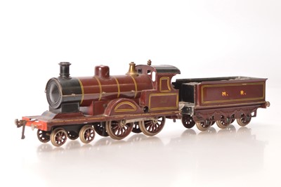 Lot 696 - Bing Gauge 1 4-4-0 Loco & Tender MR Maroon