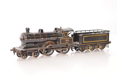 Lot 700 - Bing Gauge 1 4-4-0 Loco & Tender LNWR lined black 'Precursor'